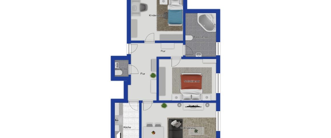 3-Zimmer Wohnung mit Balkon in Ense-Bremen - Photo 1