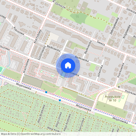 ul. Olbrachtowska, Leśnica, Fabryczna, Wrocław, dolnośląskie