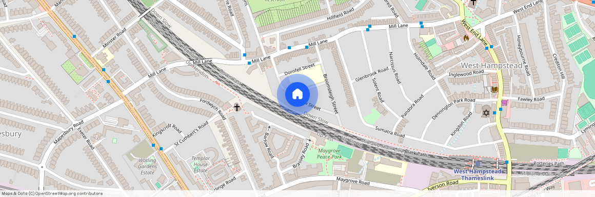 Ravenshaw Street, West Hampstead, NW6, London