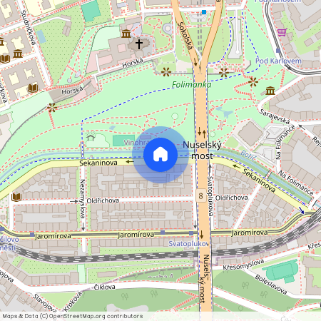 Sekaninova, Praha 2 - Nusle