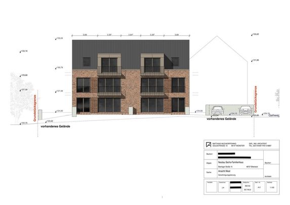 Dachgeschosswohnung im Zentrum Billerbecks - Foto 1