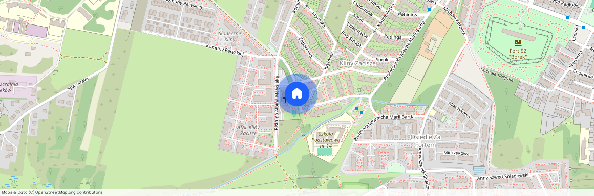 ul. bpa Albina Małysiaka, Kliny, Swoszowice, Kraków, małopolskie