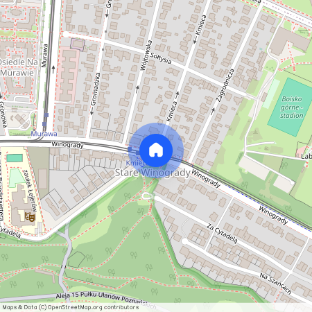 Winogrady, Za Cytadelą, Poznań