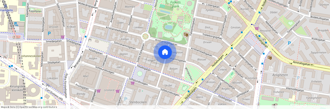 Möllevången, Malmö, Skåne, Falkenbergsgatan 3 B
