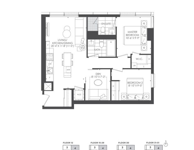 For Lease - 89 Church Street Unit# 2704, Toronto, Ontario - Photo 1