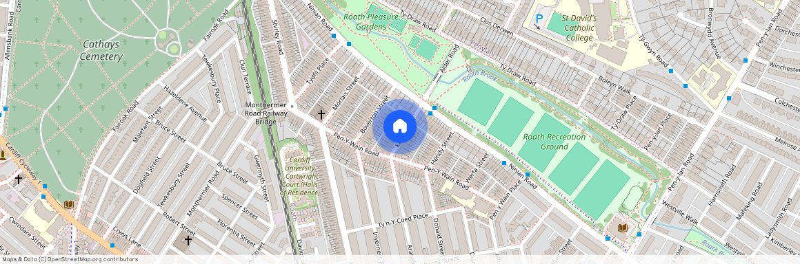 Kelvin Road, Cardiff, CF23