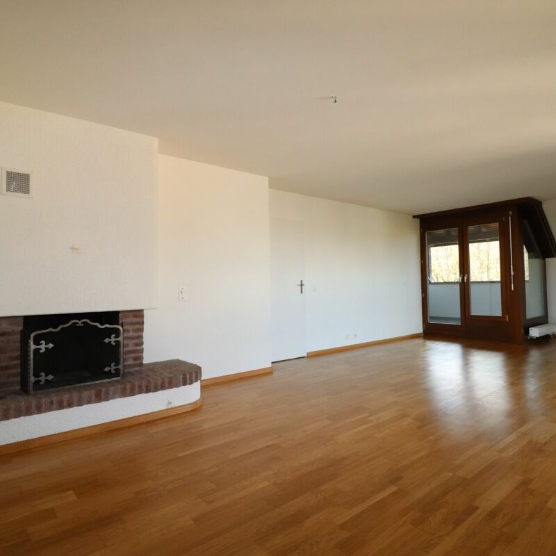 Nähe Kronenplatz und Schloss Binningen - grosszügige 4-Zimmer-Maisonette-Dachwohnung mit Cheminée - Foto 1