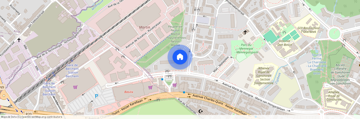 Avenue des Neuf Provinces, 1, 1083, Ganshoren