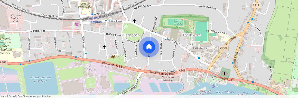 Belgrade Road, Hampton, TW12