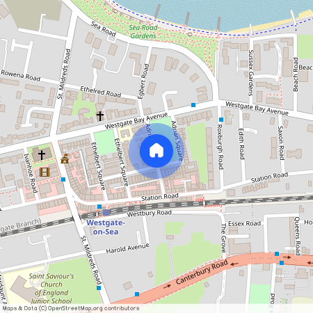 Adrian Square, Westgate, Kent, CT8
