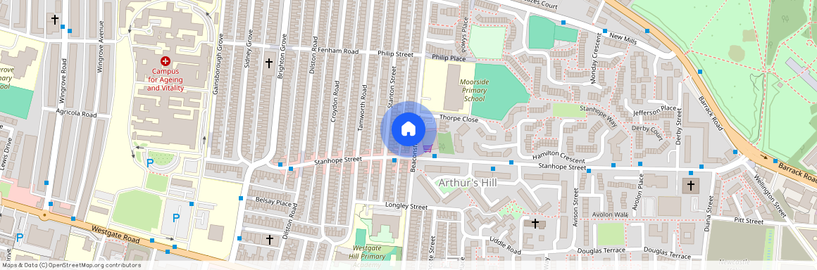 3 bedroom Flat to rent in Beaconsfield Street, Arthurs Hill, Newcastle upon Tyne