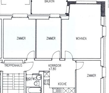 4 Zimmer, 78 m², 1. Stock - Photo 6