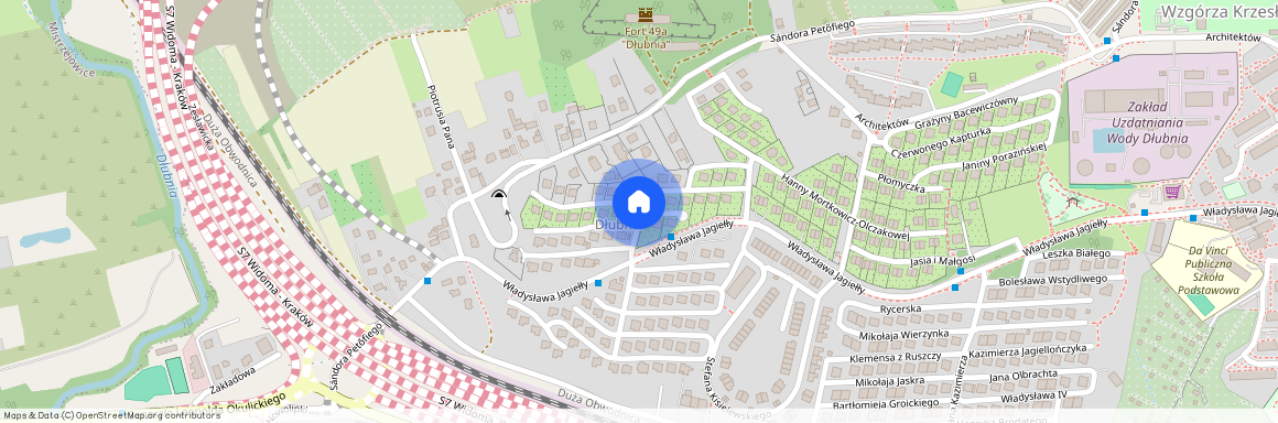 ul. Magdaleny Samozwaniec, Wzgórza Krzesławickie, Wzgórza Krzesławickie, Kraków, małopolskie