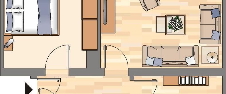 Demnächst frei! 2-Zimmer-Wohnung in Hagen Eilpe - Photo 1