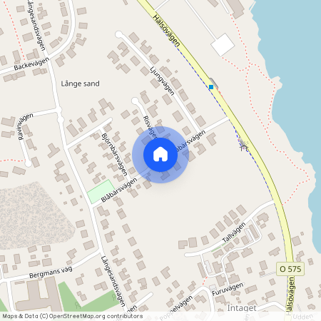 Blåbärsvägen, Öckerö