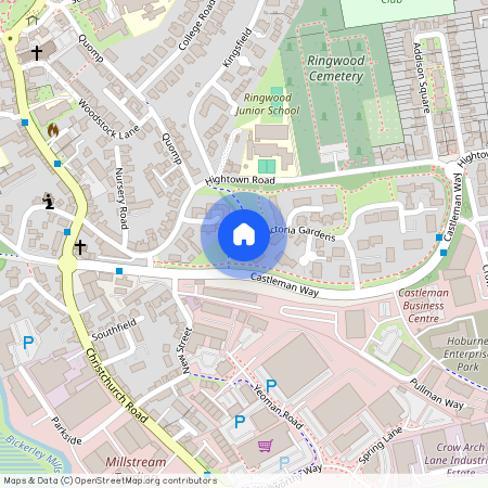 Victoria Gardens, Ringwood, Hampshire, BH24