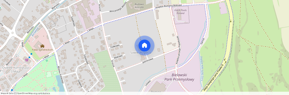 ul. Tulipanowa, Bielawa, dzierżoniowski, dolnośląskie
