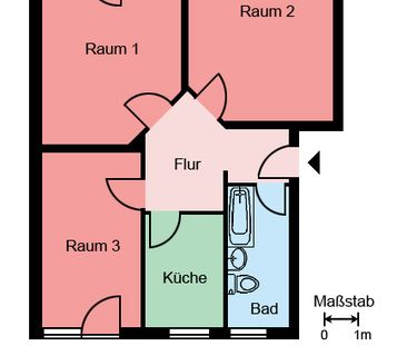 3-Zimmer-Wohnung in Lüdenscheid Buckesfeld - Photo 1