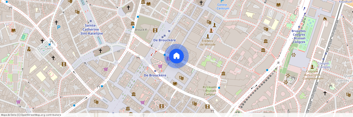 Rue du Fossé aux Loups 48/1.16, 1000, Bruxelles