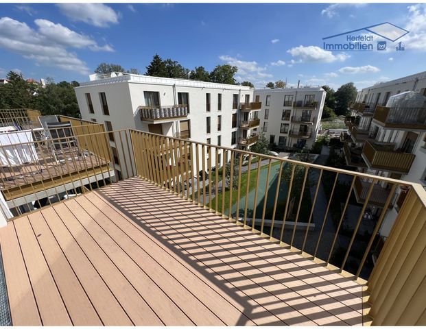 3-Zimmer-Dachterrassenwohnung mit zwei Bädern und gehobener Ausstattung im neuen Stadtviertel - Photo 1