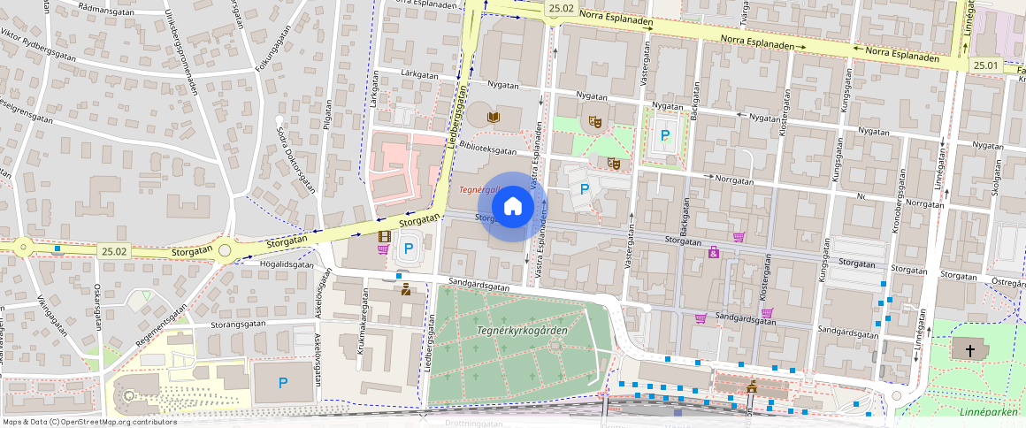 Storgatan 32 B. 3 rum & kö, Härnösand