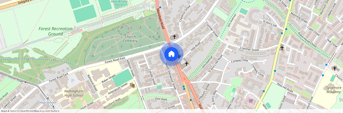 253 Mansfield Road, NOTTINGHAM NG1 3FT