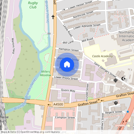 Brook Street, Northampton, Northamptonshire, NN1 2PE