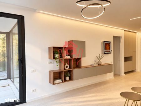 WIN HERASTRAU-3 camere luxury, mobilier Rovere, 1-2 parcari! - Photo 5