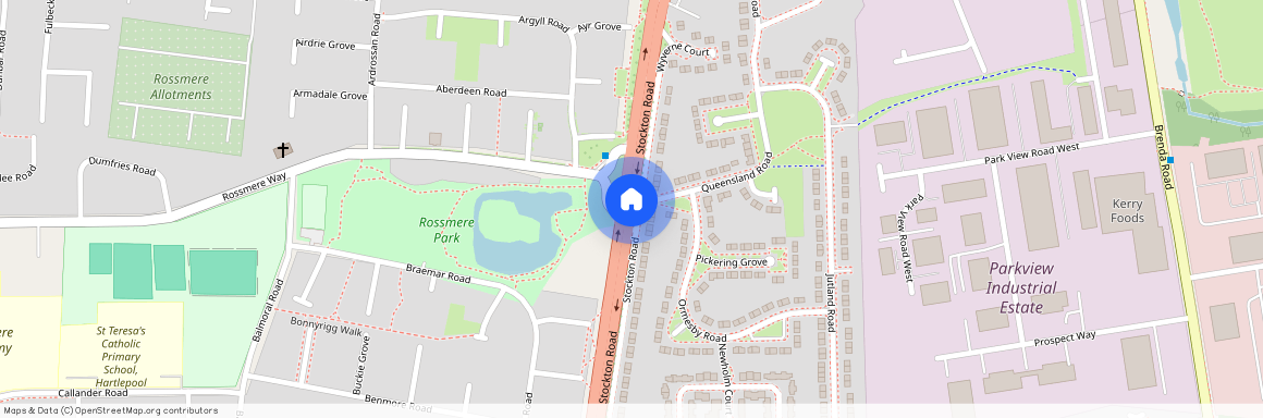 Stockton Road, Hartlepool, TS25