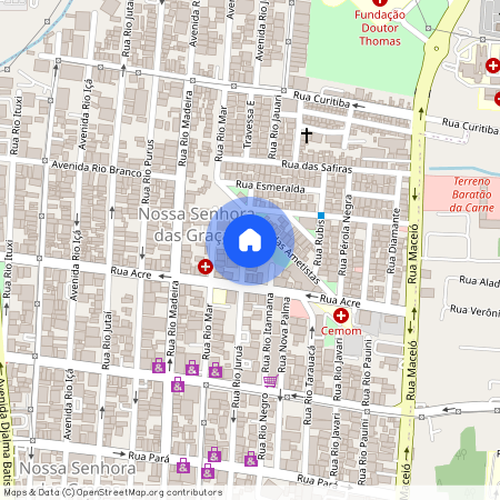 Rua Nova Prata, 188 - Nossa Senhora das Graças, Manaus - AM