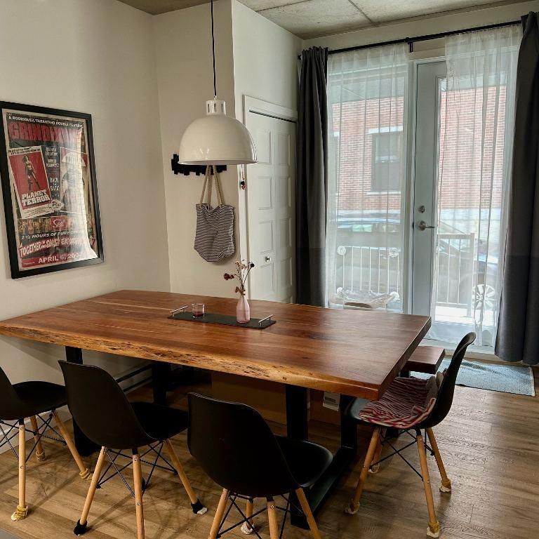 4 et demi avec terasse dans une cours intérieur - Photo 1