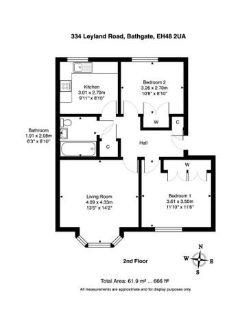 2 bedroom apartment to rent - Photo 2