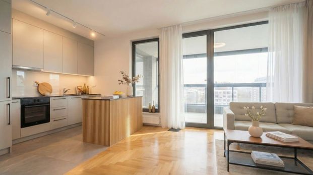 NOWOCZESNY APARTAMENT NA 12 PIĘTRZE GRZYBOWSKA 37 69 m² - Photo 1