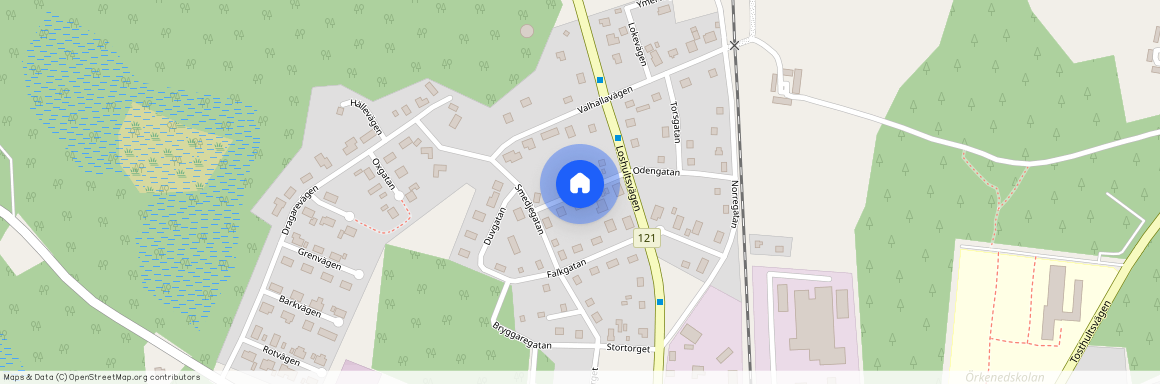 Baldersgatan, Lönsboda