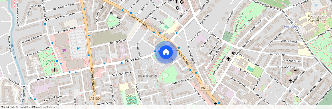 £140pppw incl bills - 6 Bed on Denison Street, Nottingham, NG7 3PH