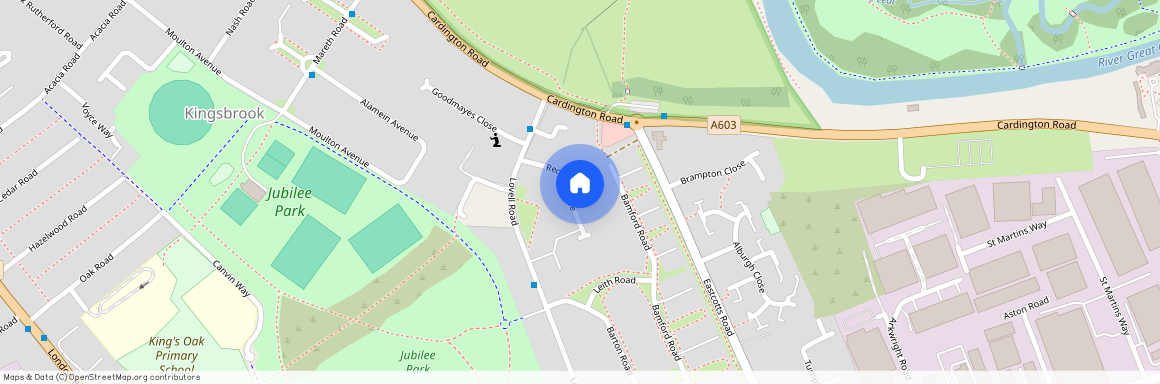 Reddall Close, Bedford, MK42