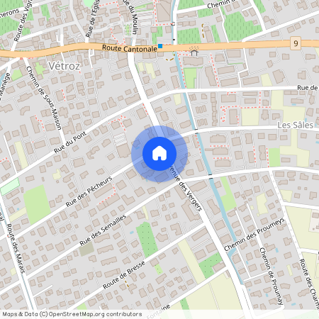 1963, Vétroz, Rue Des Pêcheurs, 1