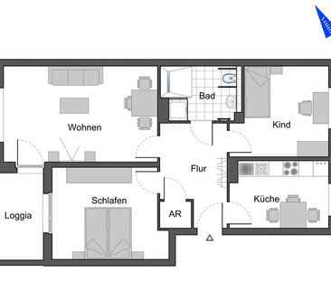Neubauwohnung in Darmstadt-Bessungen - Foto 3