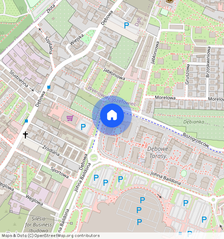 Katowice, Dąb, ul. Johna Baildona