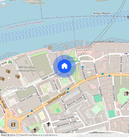 Upper Ground, Southwark, SE1, London