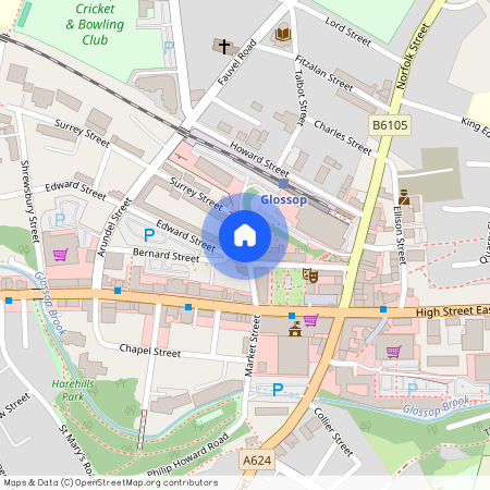 Railway Street, Glossop, Derbyshire, SK13