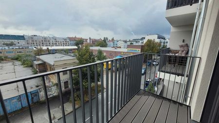 Moderne 2-Zimmer-Neubau-Wohnung mit Einbauküche und Balkon in top Lage! - Foto 2