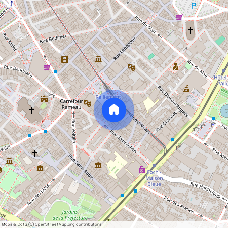 49000, Location À Angers
