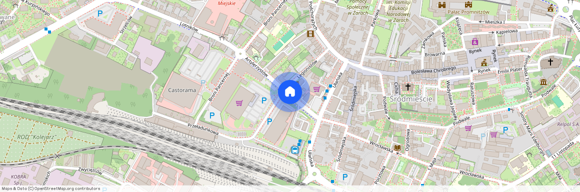 ul. Artylerzystów, Żary, żarski, lubuskie