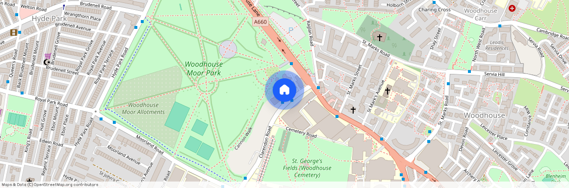Flat 86, 205 Clarendon Road, Leeds, LS2 9DU
