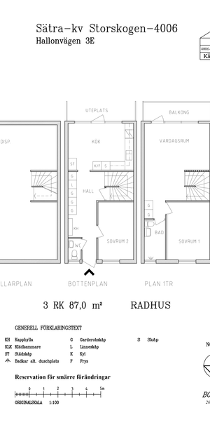 Hallonvägen 3 E, våning None - Foto 1