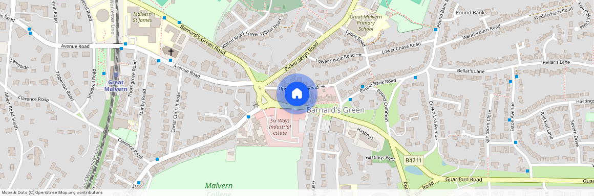 Barnards Green Road, Malvern, WR14