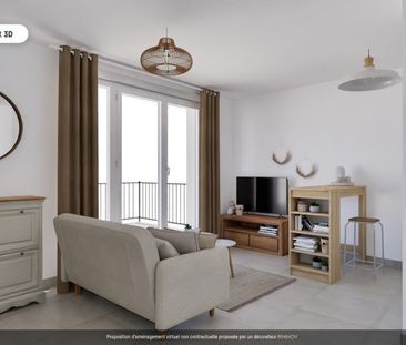 location Appartement T2 DE 36.1m² À MARSEILLE - Photo 3