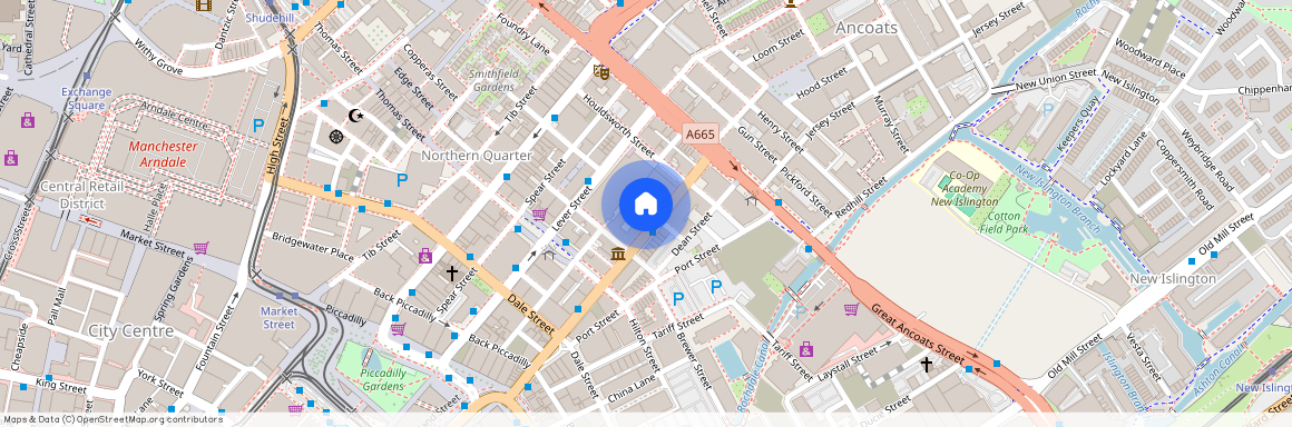 Greater Manchester, M1, The Sorting House, 83 Newton Street