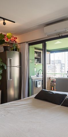 Studio para alugar com 36m², 1 quarto e 1 vaga - Photo 1